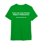 OP TSHIRT – GREEN – back